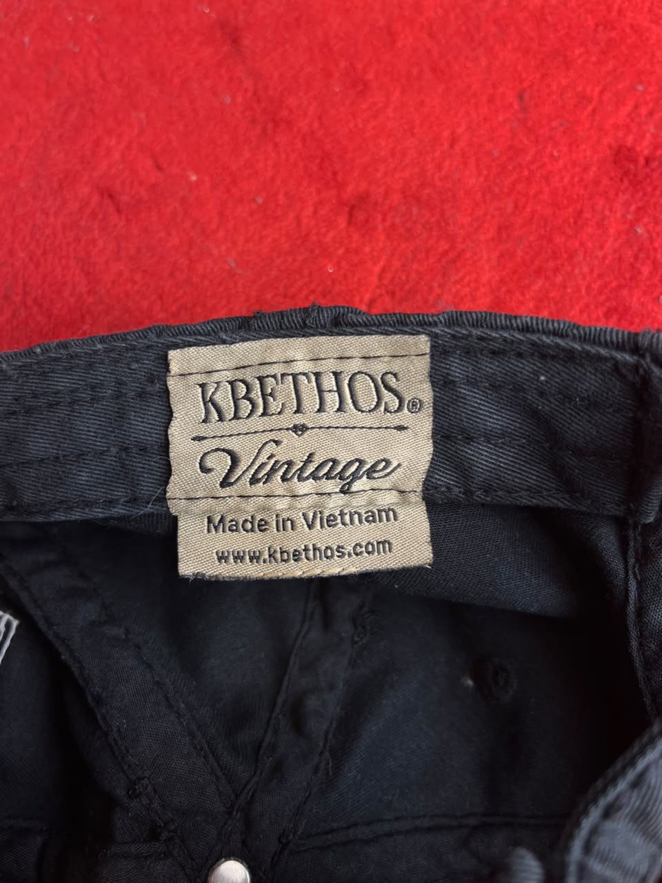 Vintage KBETHOS "American Classic" Distressed Muscle Car Baseball Cap