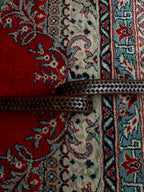 Roundtree & Yorke Woven Leather Dress Belt Brown Two Tone