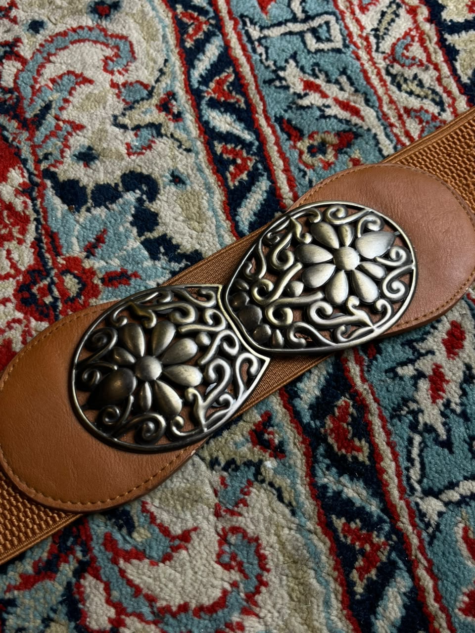 Vintage Boho Wide Elastic Stretch Waist Belt
