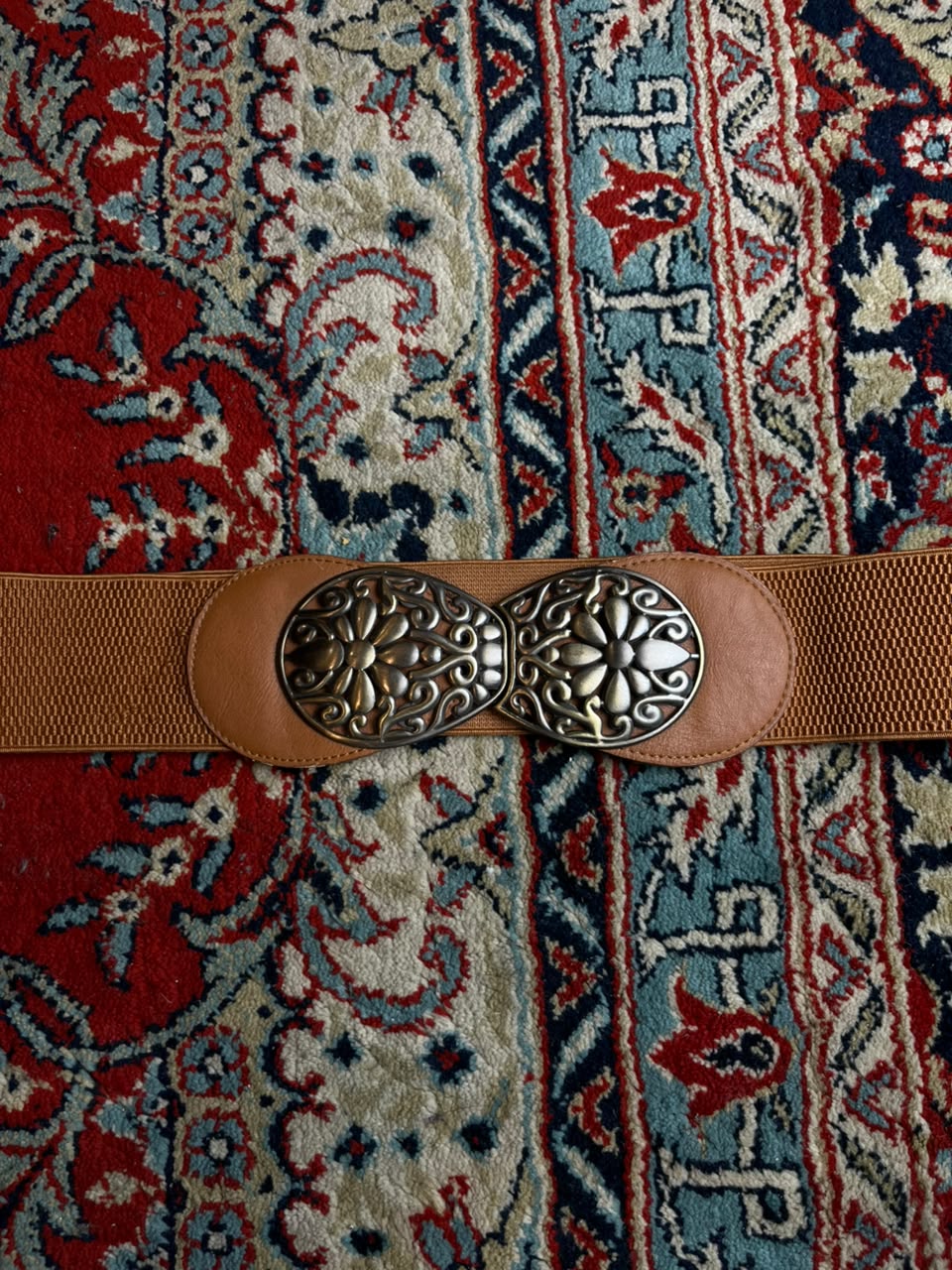Vintage Boho Wide Elastic Stretch Waist Belt