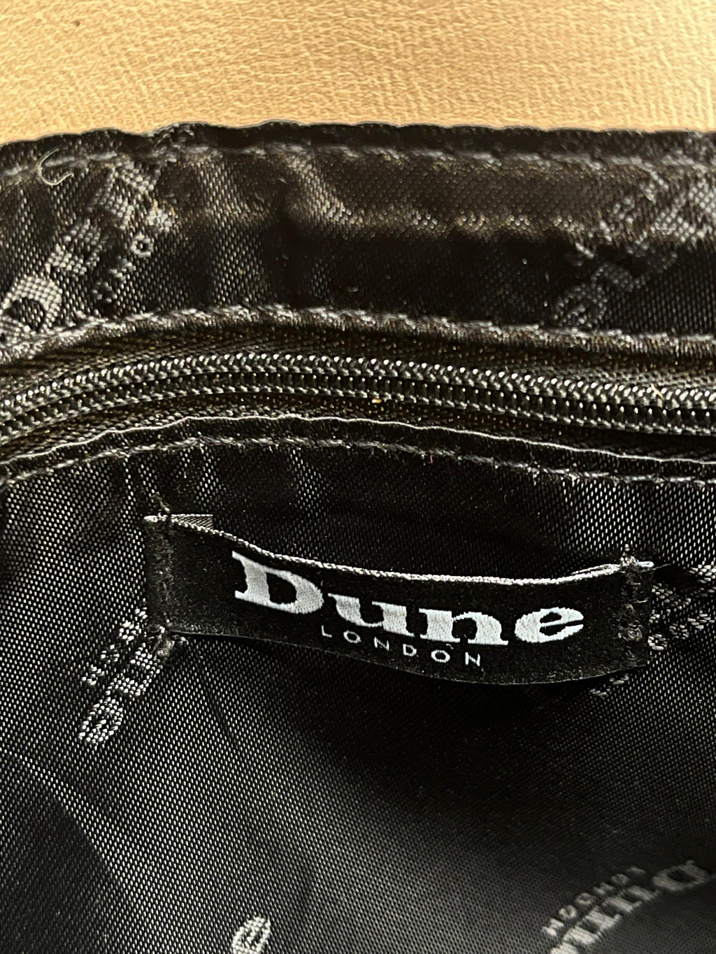 Dune London Blush Beige Envelope Flap Crossbody Bag Shoulder Chain Strap Clutch