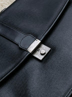 Vintage Atlas Black Hard Briefcase Attache Portfolio Case Business Laptop Bag
