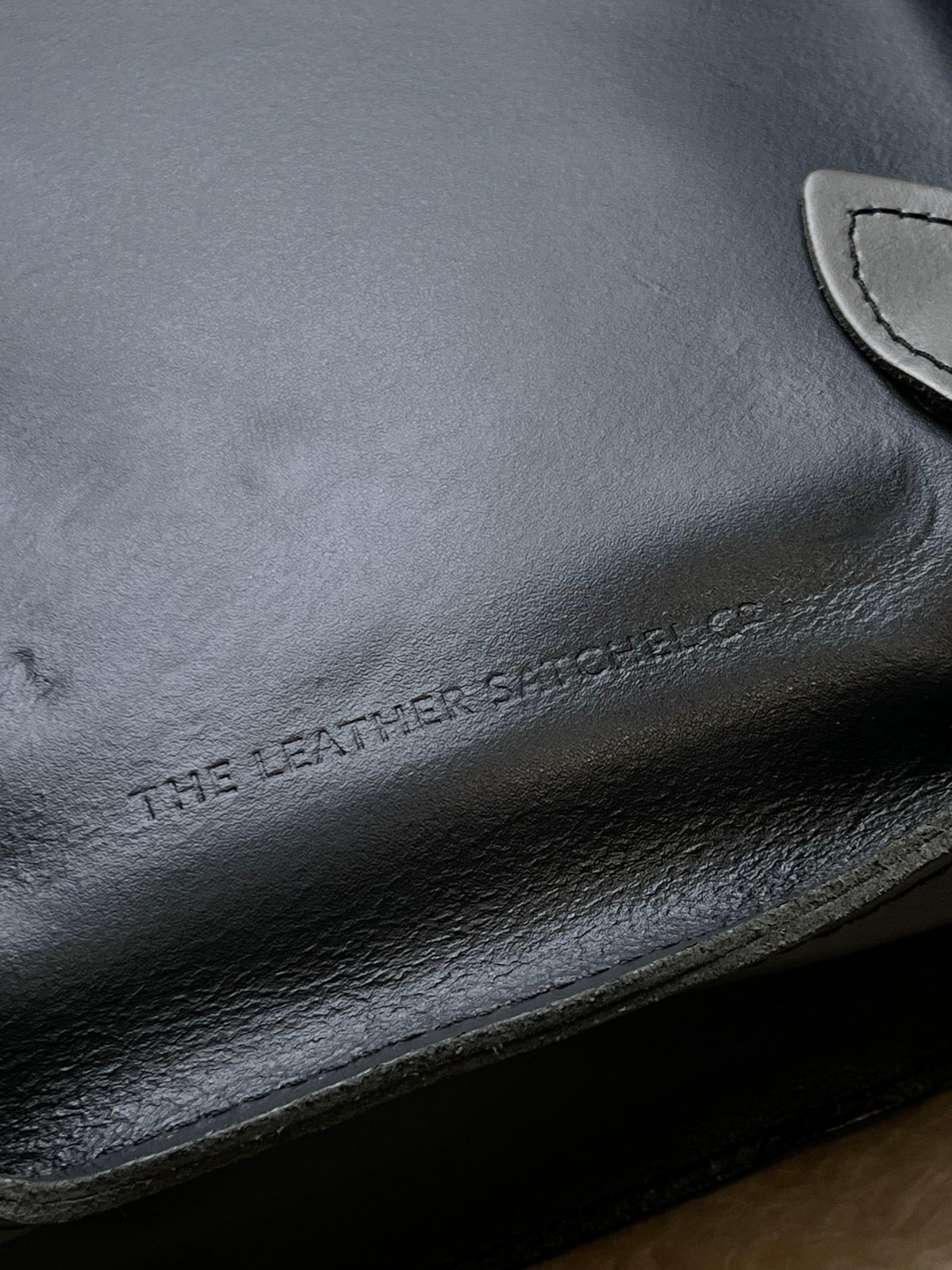 The Seulgi Leather Satchel Co. Black Leather Backpack British Made Rucksack