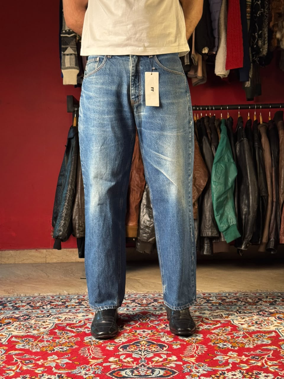 CBC Original Jeans 200 Classic Blue Straight Fit JEANS - 34