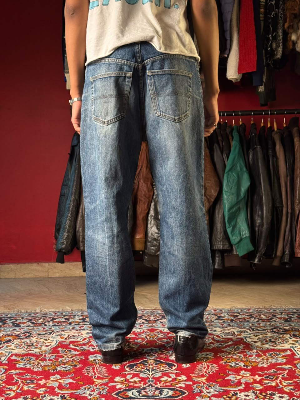 NEXT Straight Fit Medium Washed JEANS - 32