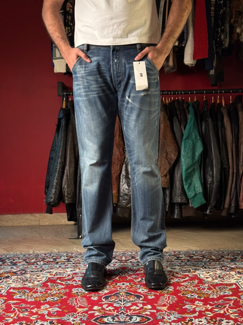Diesel Krooley Regular Slim-Carrot NON-Stretch Jeans - 34