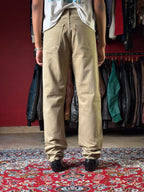 Vintage Levi's 615 Orange Tab Khaki Tan Straight Fit Jeans - 32
