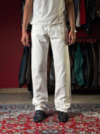 Vintage D&G Dolce & Gabbana White Straight FIT JEANS - 32