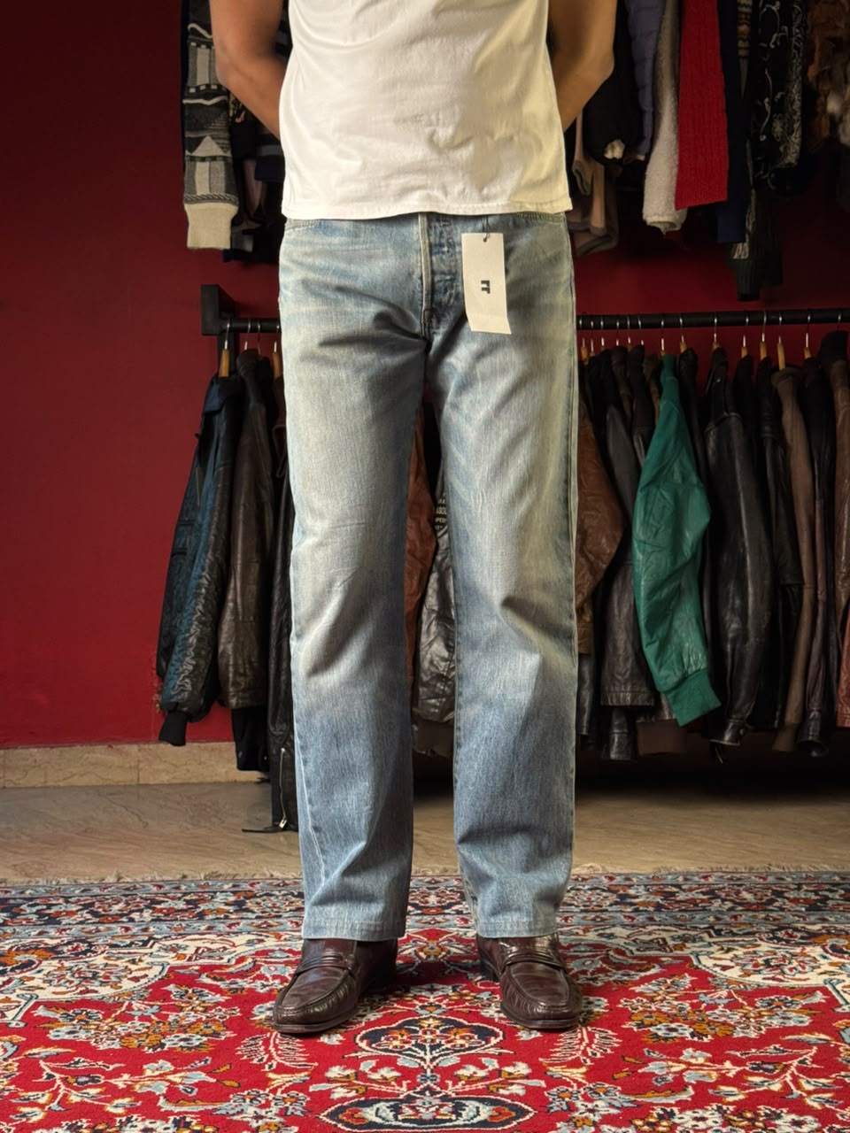 Levi's 501 Original Light WashED Straight FIT JEANS - 32