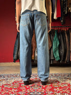 Vintage Levis 726 Orange Tab Medium Washed JEANS - 32