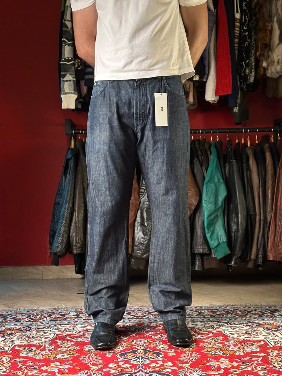 BELLFIELD.CO Painted Seagull Indigo Straight FIT Jeans