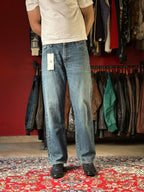 Vintage 90s Tommy Hilfiger Straight FIT Classic Blue WashED JEANS - 34
