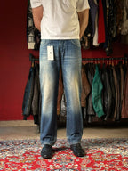 Salsa Straight Navarro Medium Washed Faded Jeans - 34