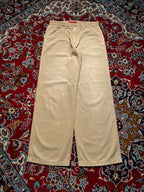 Vintage Prada Beige Wide FIt Chino Jeans - 30