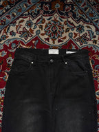 Maison Bleu Paris Aurélie Black Wide Leg Jeans - 34