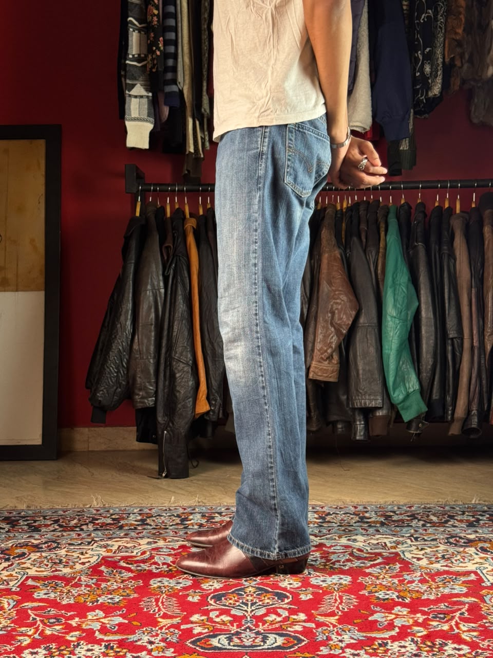 Levi's 503 Vintage Bootcut Medium Washed Jeans - 32