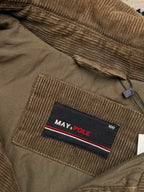 May & Pole Khaki Brown Corduroy Trucker Jacket - XL