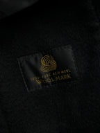 Art Win Black Wool Harrington Jacket - M
