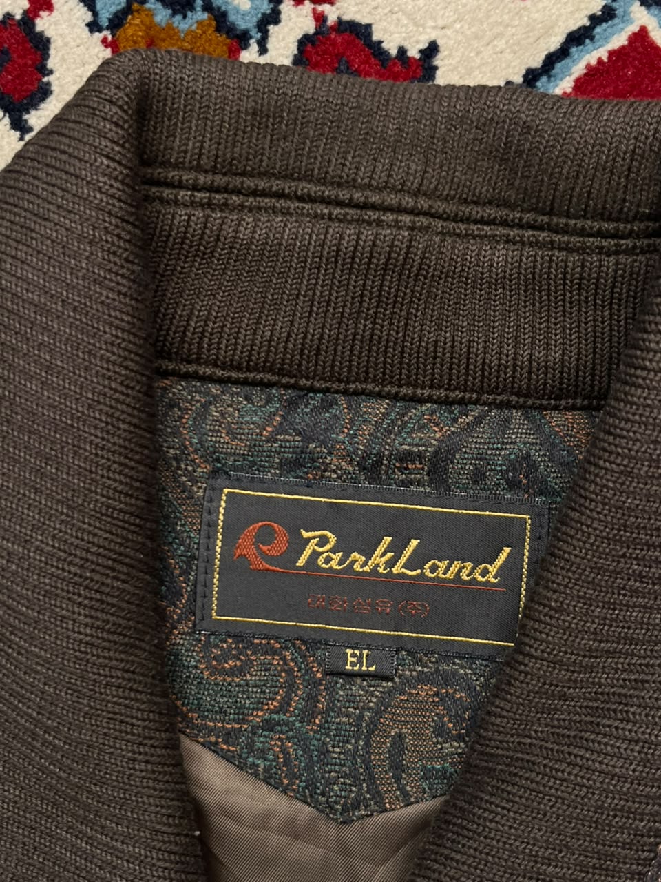 ParkLand Vintage Paisley Jacquard Relaxed Fit Bomber Jacket - XL