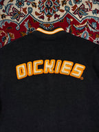 Dickies Wool Blend Quilted BLACK Varsity Bomber Jacket - XL