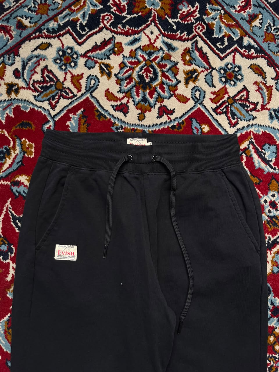Evisu Heritage Daicock Graphic Black Sweatpant - 26
