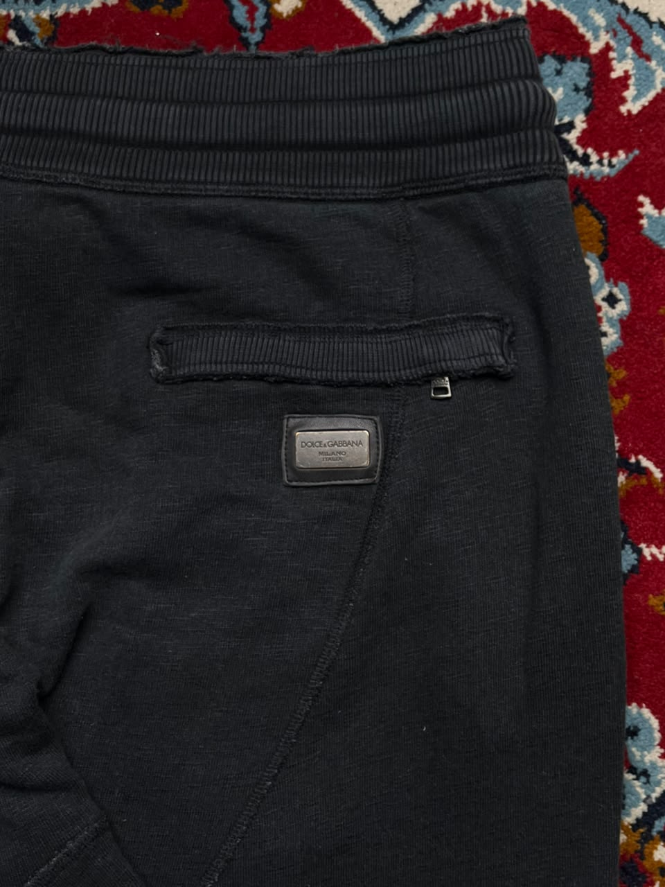 Dolce & Gabbana Distressed Raw Hem Sweatpants - 32