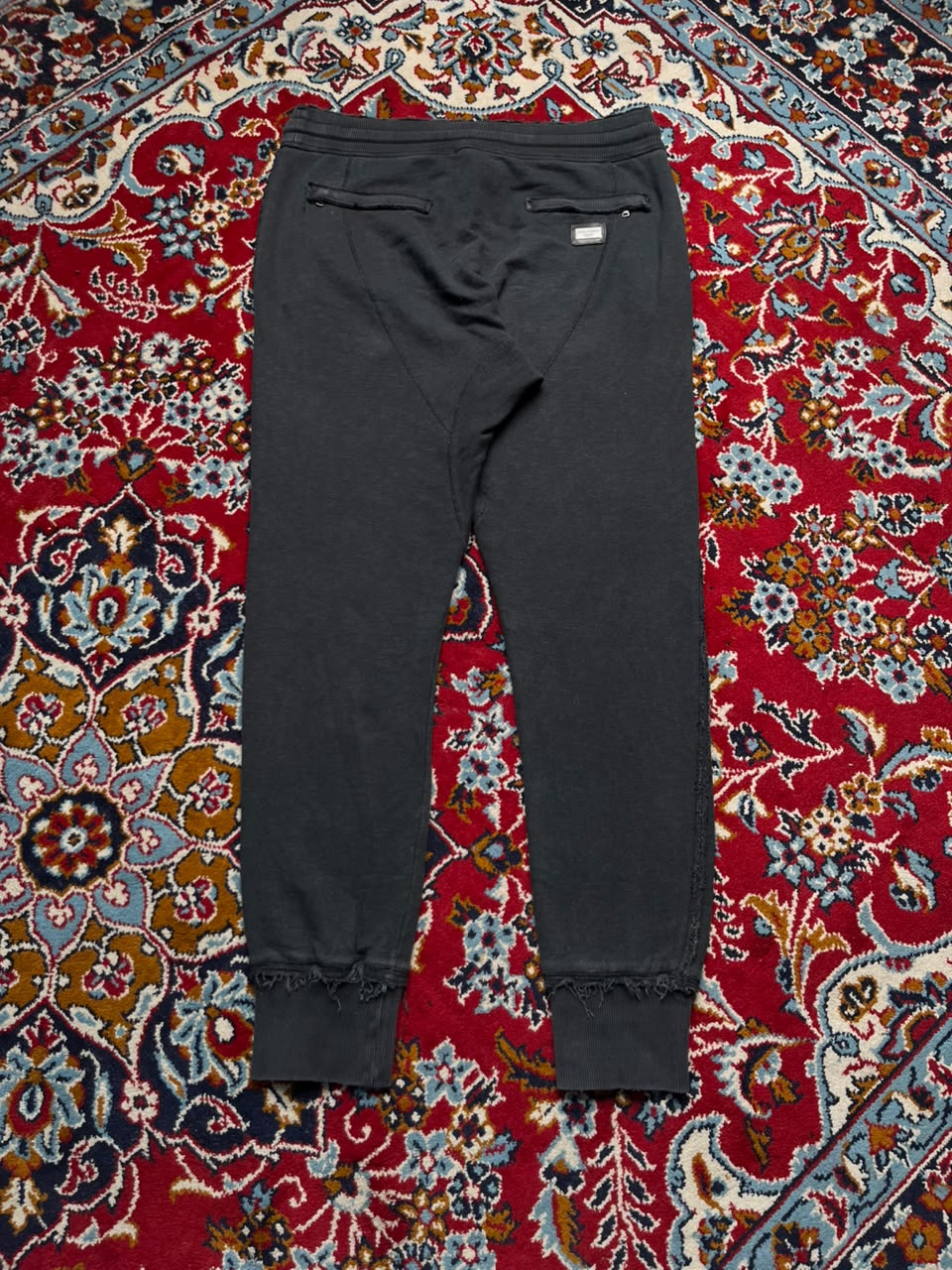 Dolce & Gabbana Distressed Raw Hem Sweatpants - 32