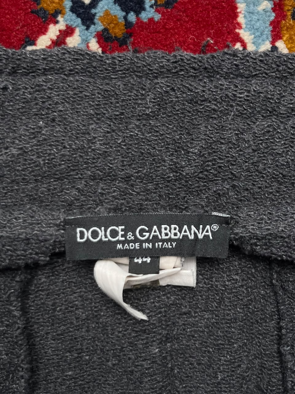 Dolce & Gabbana Distressed Raw Hem Sweatpants - 32