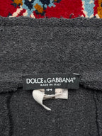Dolce & Gabbana Distressed Raw Hem Sweatpants - 32