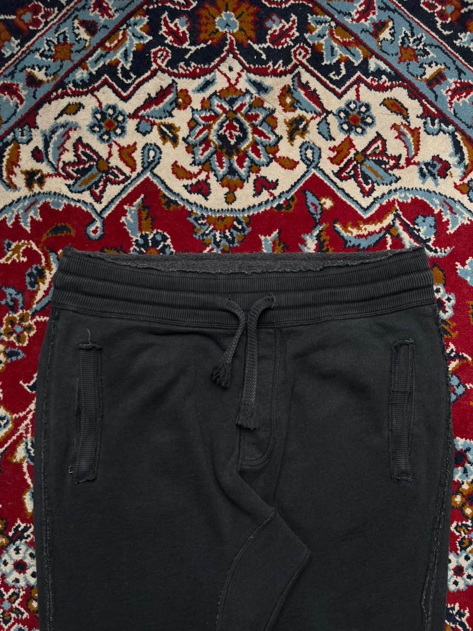 Dolce & Gabbana Distressed Raw Hem Sweatpants - 32