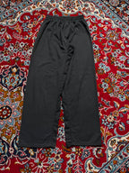 Vintage Plain Black Baggy FIT Trousers - 26