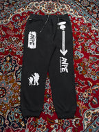 Aape By A Bathing Ape Multi Graphic PrintED Sweatpants - 30