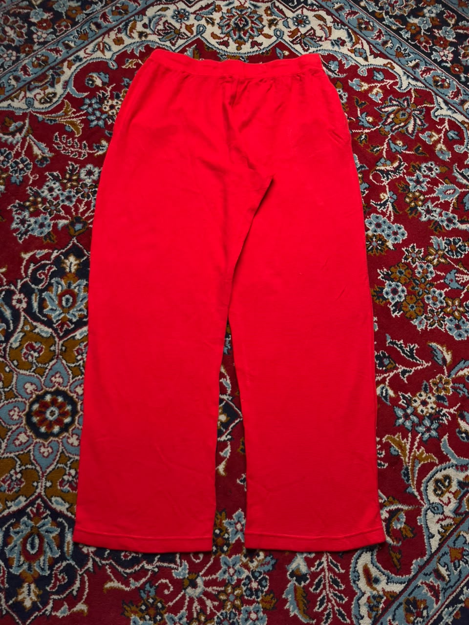 Polo Ralph Lauren Waffle Knit Cotton Red LoungeWEAR - 32