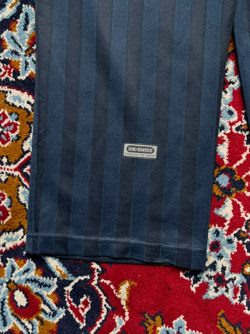 Vintage K-Swiss Striped Relaxed FIT Trousers - 26