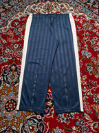 Vintage Puma Striped Ankle Zip Trousers - 34