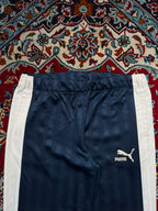 Vintage Puma Striped Ankle Zip Trousers - 34