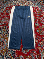 Vintage Puma Striped Ankle Zip Trousers - 34