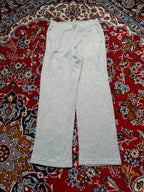 Uniqlo Heather Grey Fleece Wide Leg Loungewear - 26