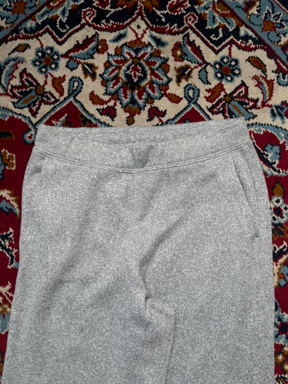 Uniqlo Heather Grey Fleece Wide Leg Loungewear - 26