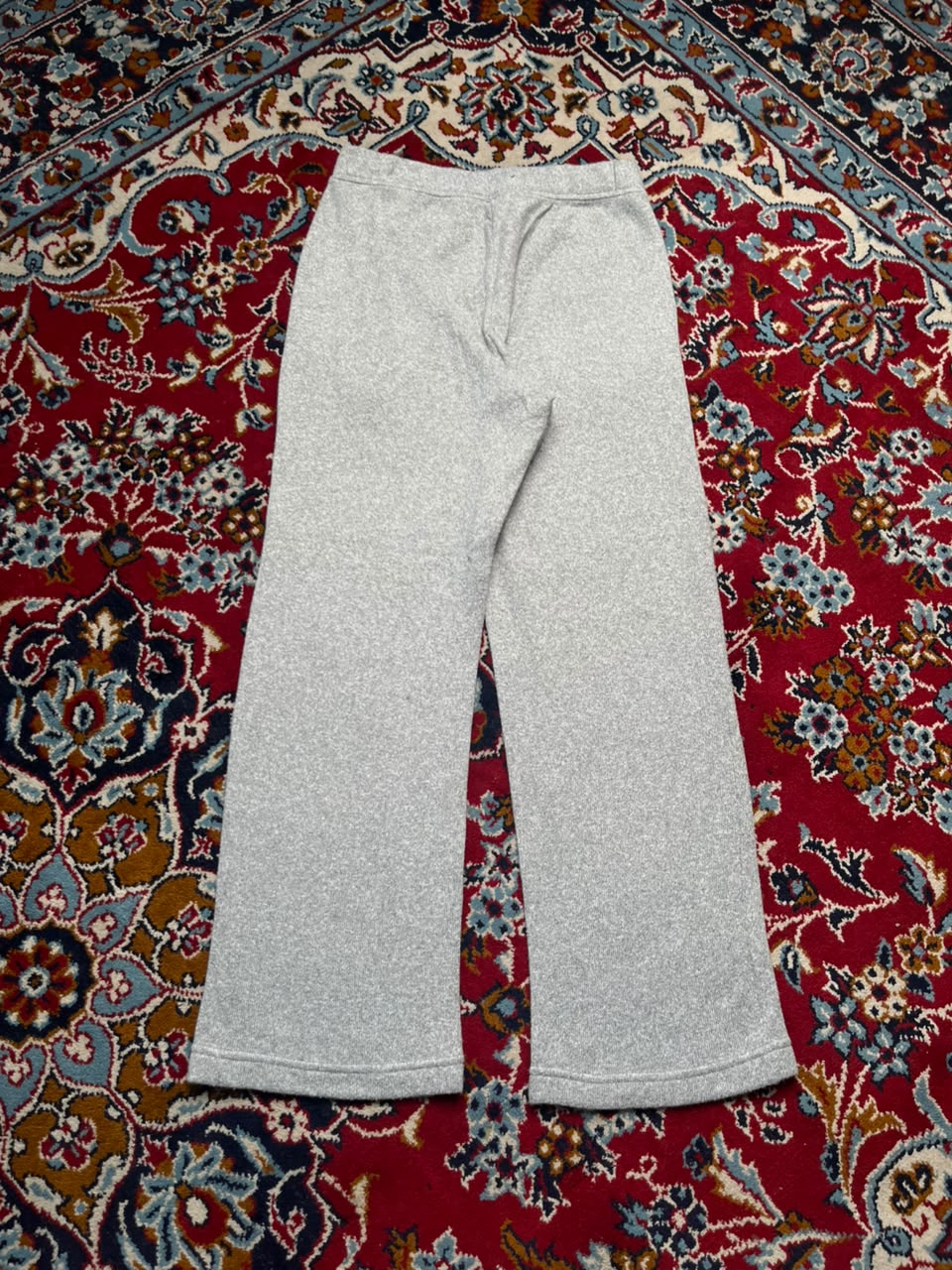 Uniqlo Heather Grey Fleece Wide Leg Loungewear - 26