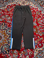 Palm Angels Rainbow Stripe Ankle Zip Black trousers -  30