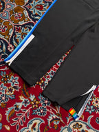 Palm Angels Rainbow Stripe Ankle Zip Black trousers -  30