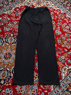 Vintage Sea Breeze of California Black Cotton Straight FIT trousers - 32