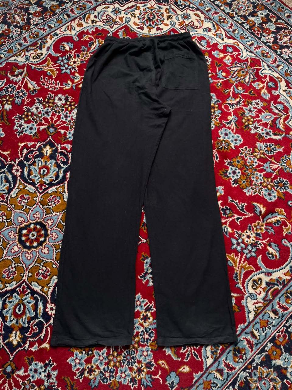 Vintage Sea Breeze of California Black Cotton Straight FIT trousers - 32