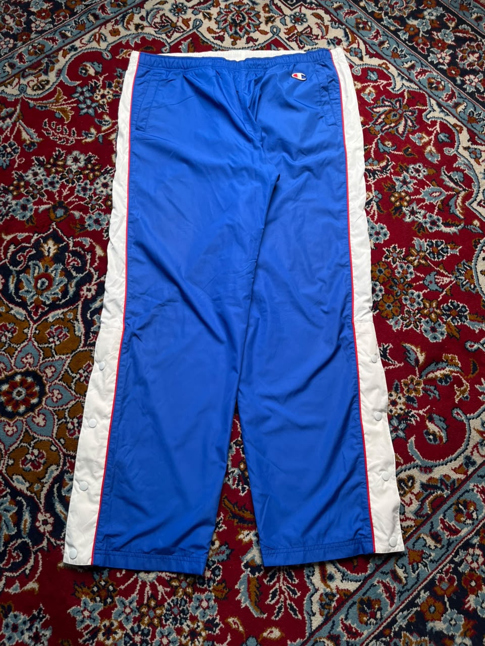 Vintage Champion Tear Away Snap Button Trousers - 38