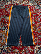 Vintage Puma Side Taped Striped Trousers - 34