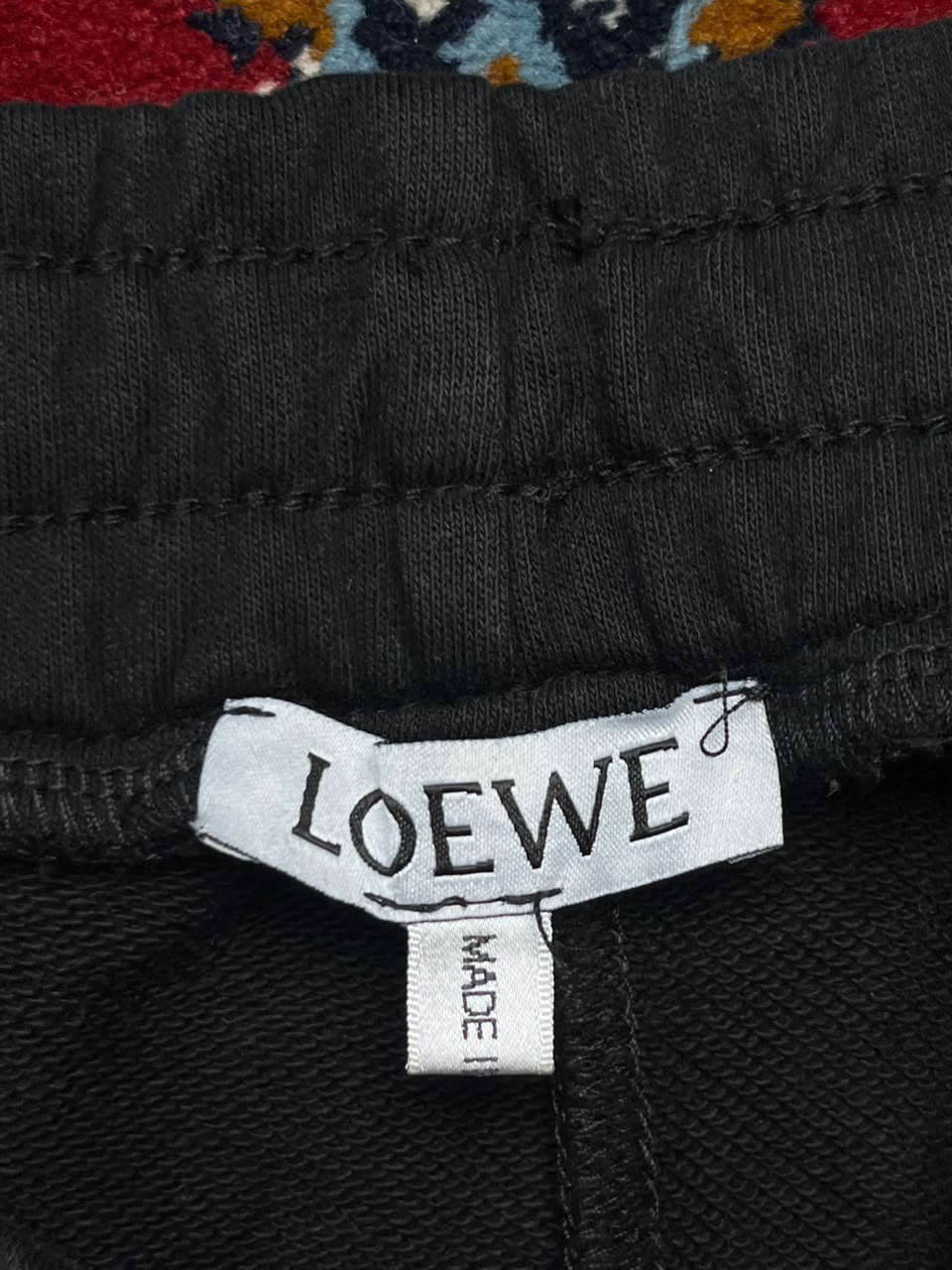 Loewe Anagram Embroidered Side Stripe Sweatpants - 30