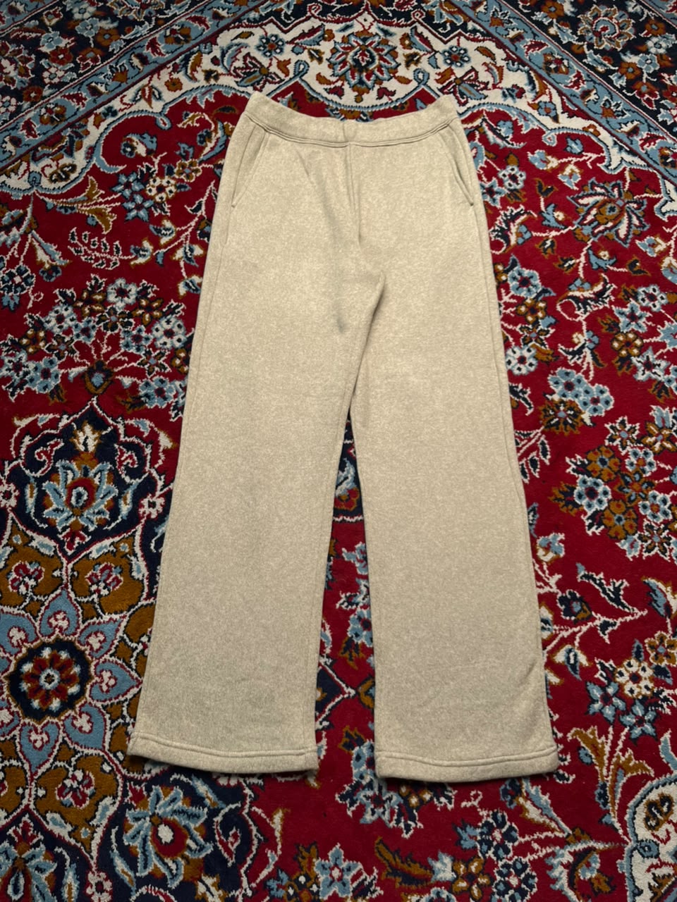 Uniqlo Soft Knit Fleece Wide Leg Loungewear - 26