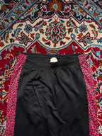 Vintage Hello Kitty Leopard Print Side Stripe Trousers - 28
