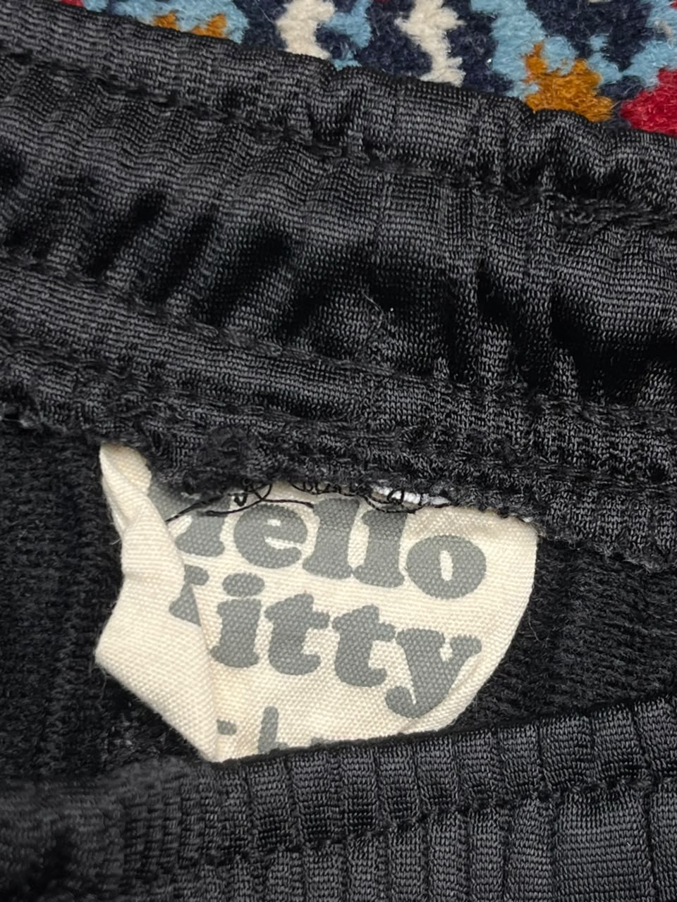 Vintage Hello Kitty Leopard Print Side Stripe Trousers - 28